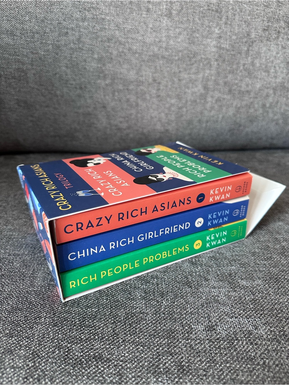 Crazy Rich Asians Trilogy by Kevin Kwan (Set of 3)